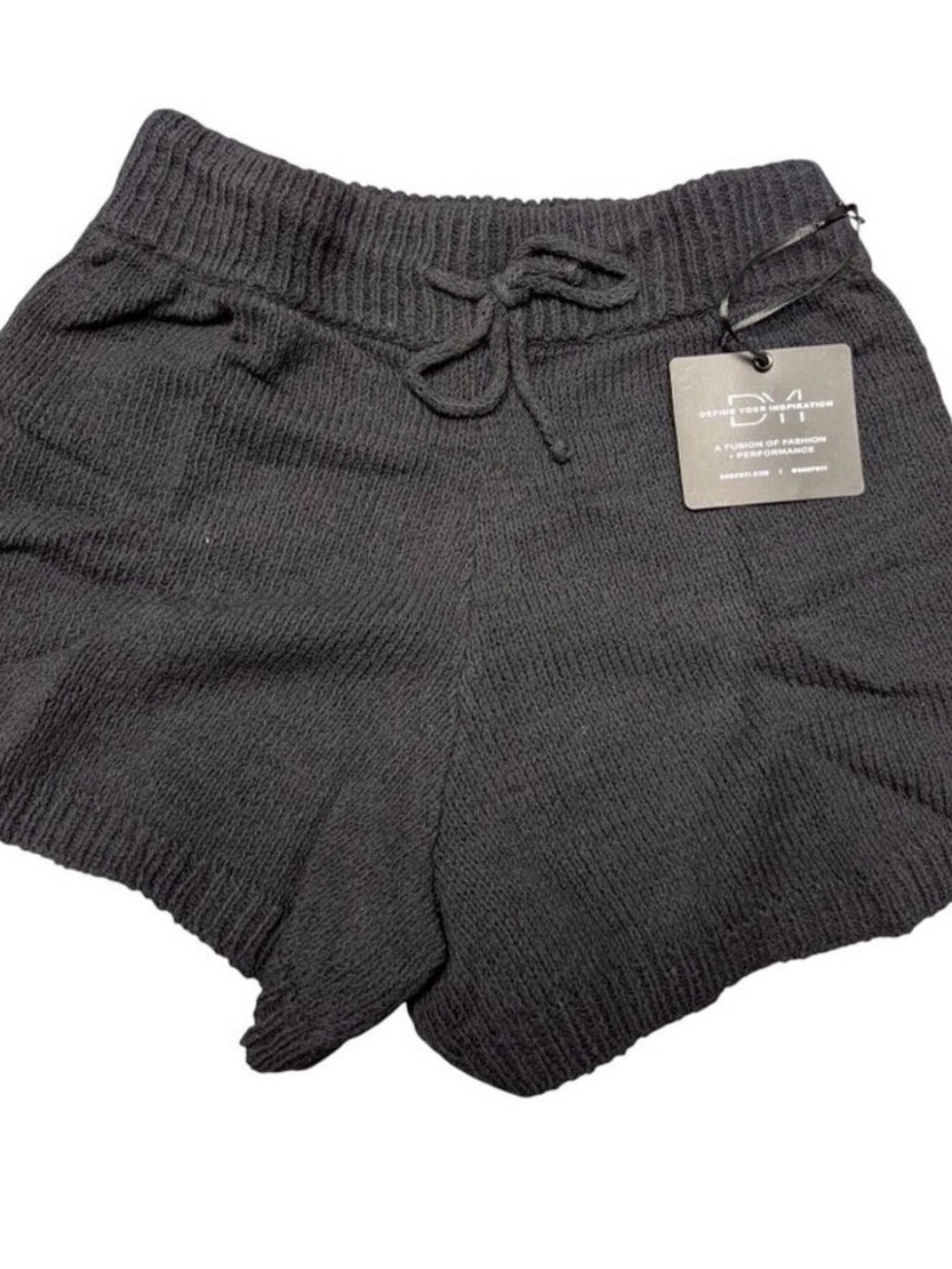 Knit Drawstring Shorts - Picture 3 of 6